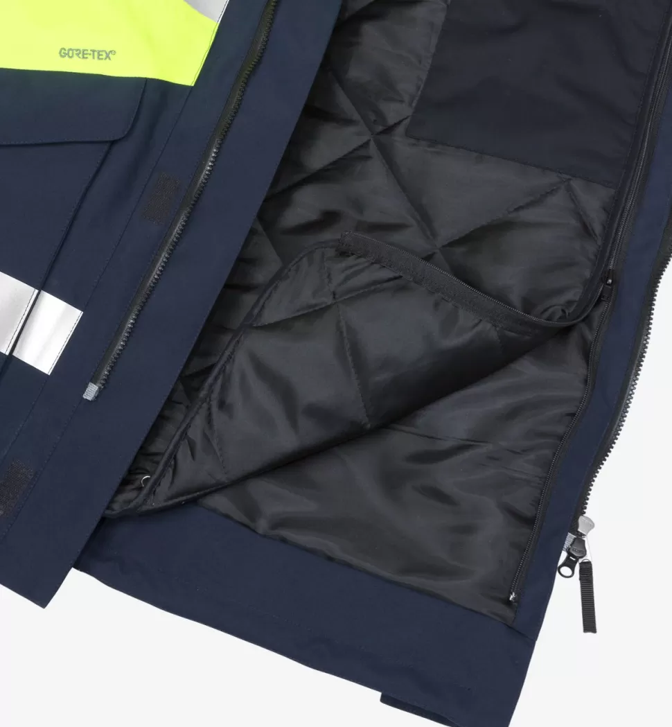 Fristads Työtakit | Takit<High Vis GORE-TEX 3-in-1 Talviparka Lk 3 4989 GXB