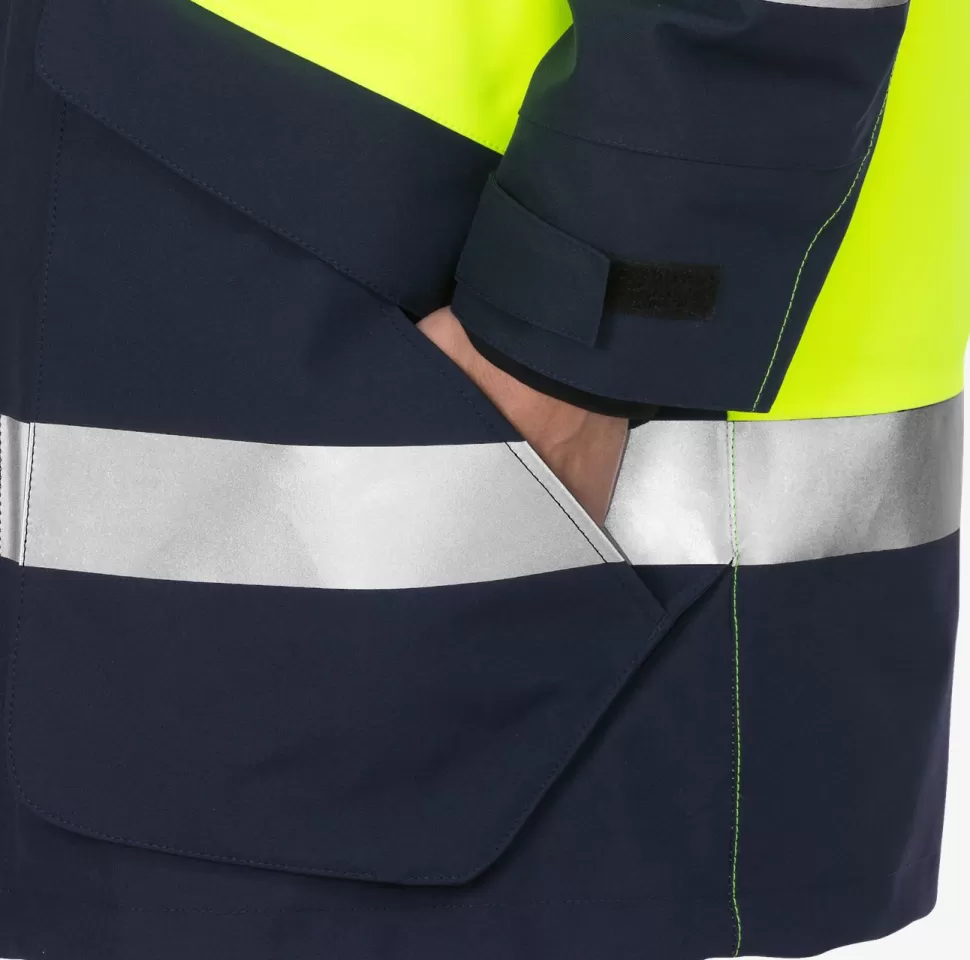 Fristads Työtakit | Takit<High Vis GORE-TEX 3-in-1 Talviparka Lk 3 4989 GXB