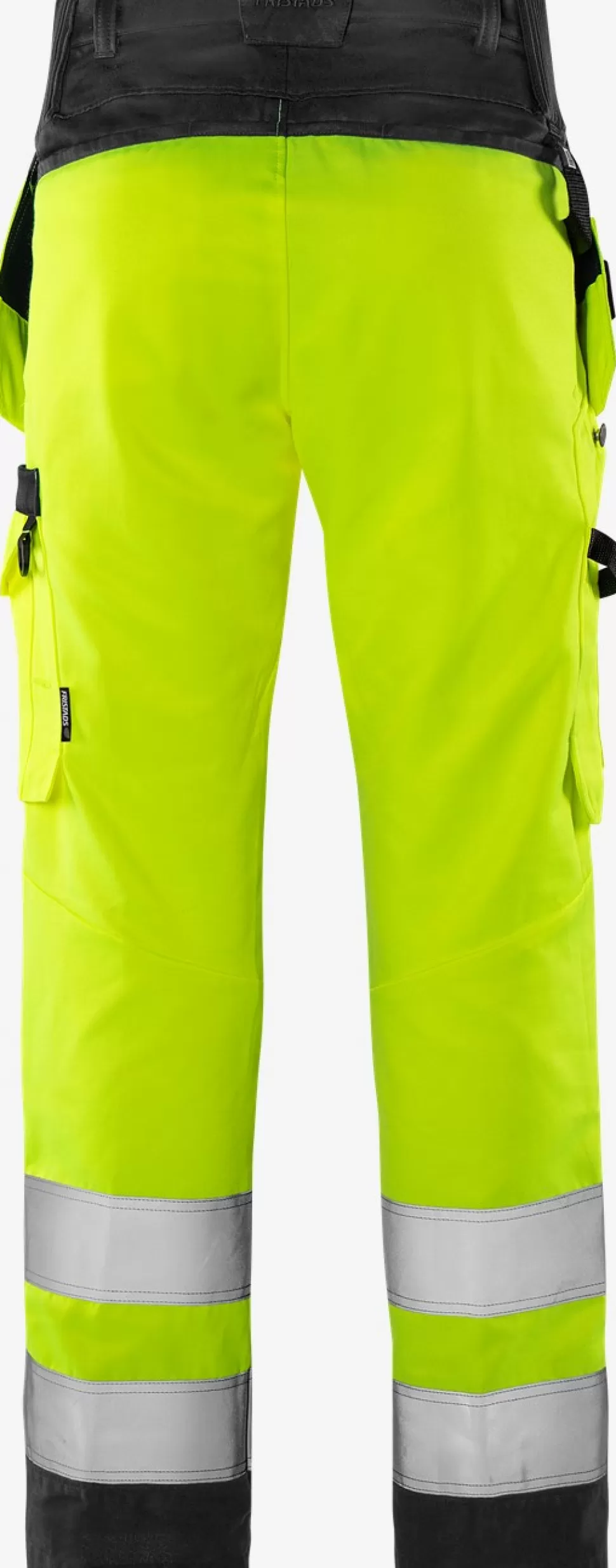 Fristads Työhousut | Housut<High Vis Green Rakentajan Housut LK 2 2641 GPLU