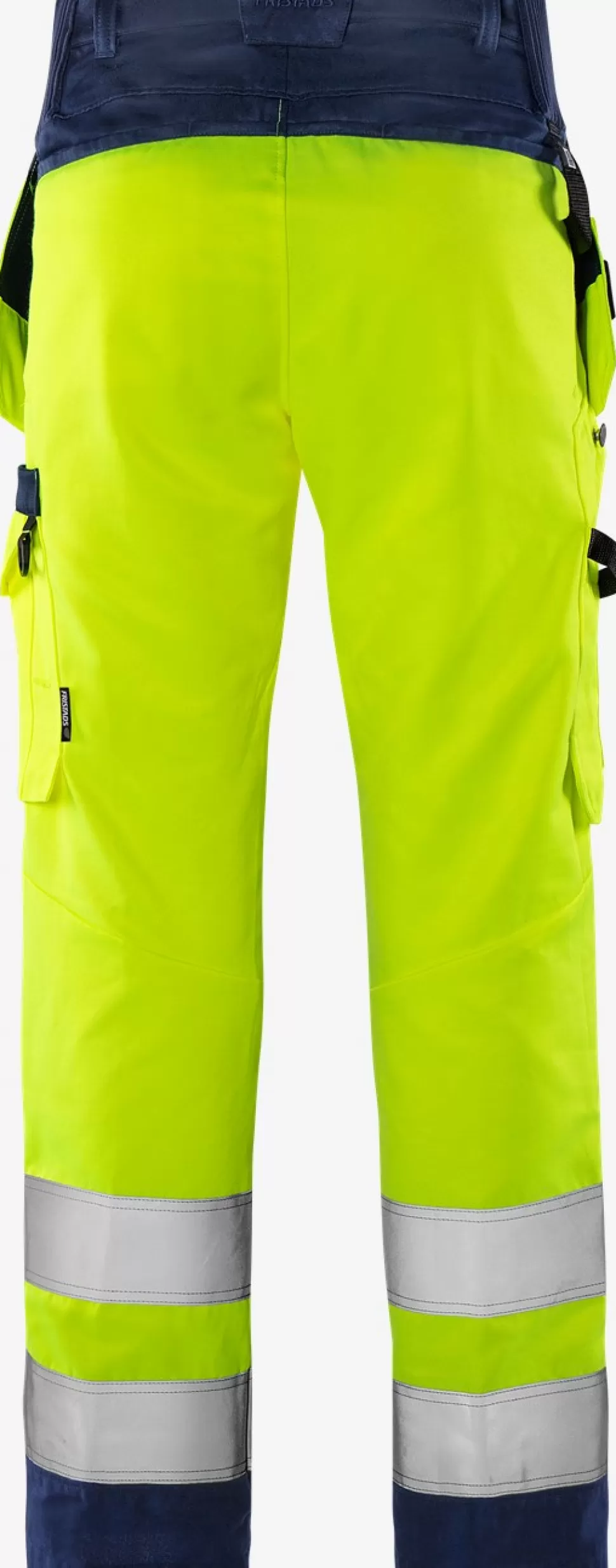 Fristads Työhousut | Housut<High Vis Green Rakentajan Housut LK 2 2641 GPLU