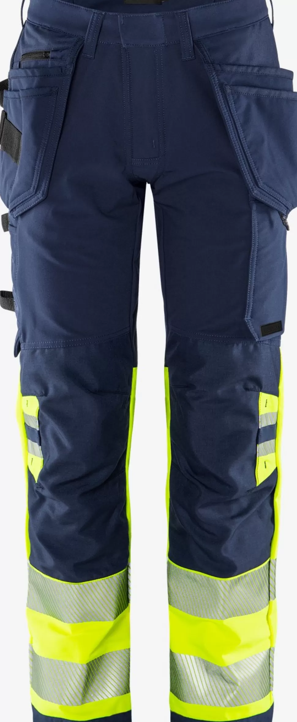 Fristads Työhousut | Housut<High Vis Green Rakentajan Stretch Housut Lk 1 2643 GSTP
