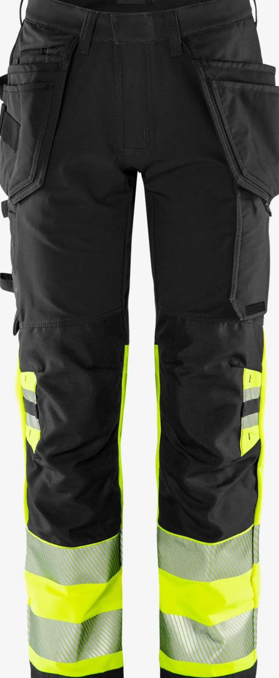 Fristads Työhousut | Housut<High Vis Green Rakentajan Stretch Housut Lk 1 2643 GSTP