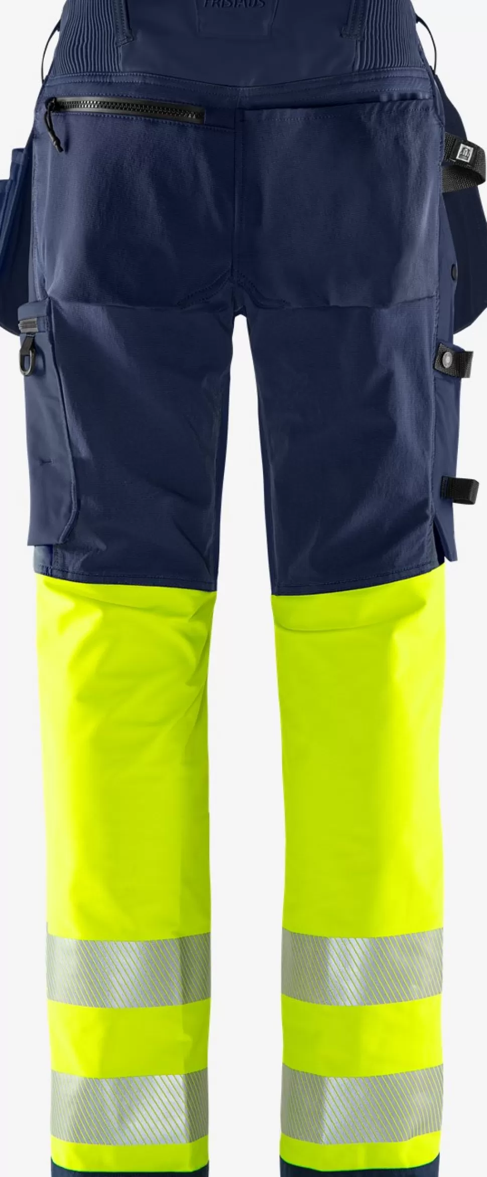 Fristads Työhousut | Housut<High Vis Green Rakentajan Stretch Housut Lk 1 2643 GSTP