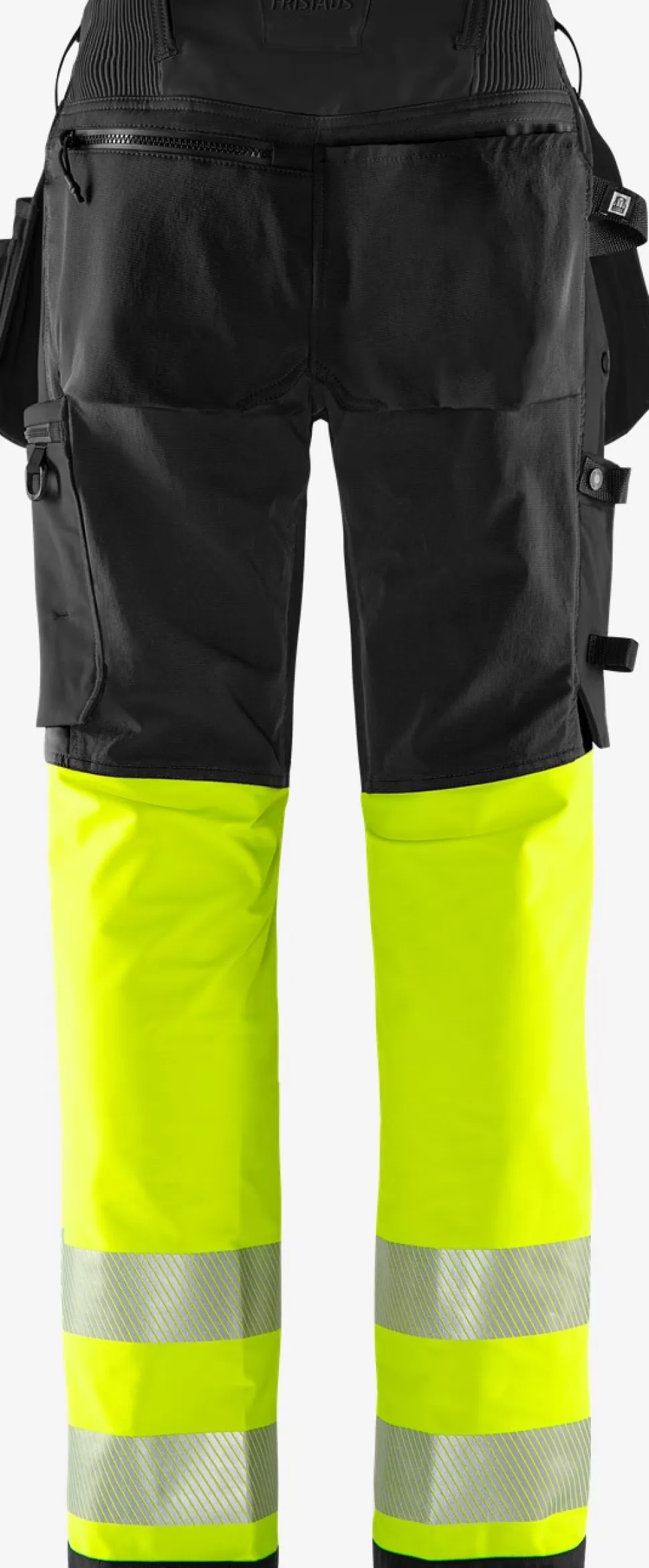 Fristads Työhousut | Housut<High Vis Green Rakentajan Stretch Housut Lk 1 2643 GSTP