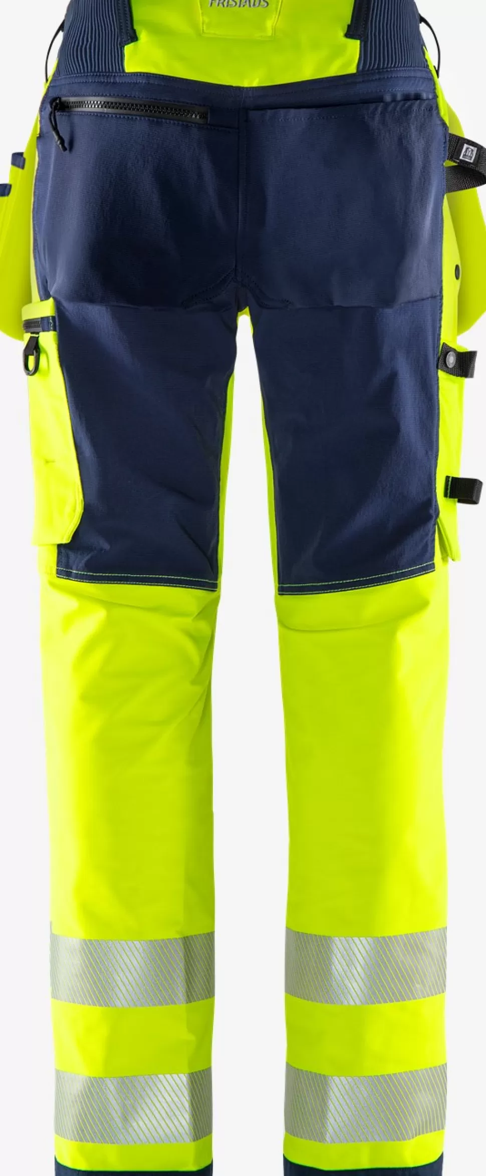 Fristads Työhousut | Housut<High Vis Green Rakentajan Stretch Housut Lk 2 2644 GSTP