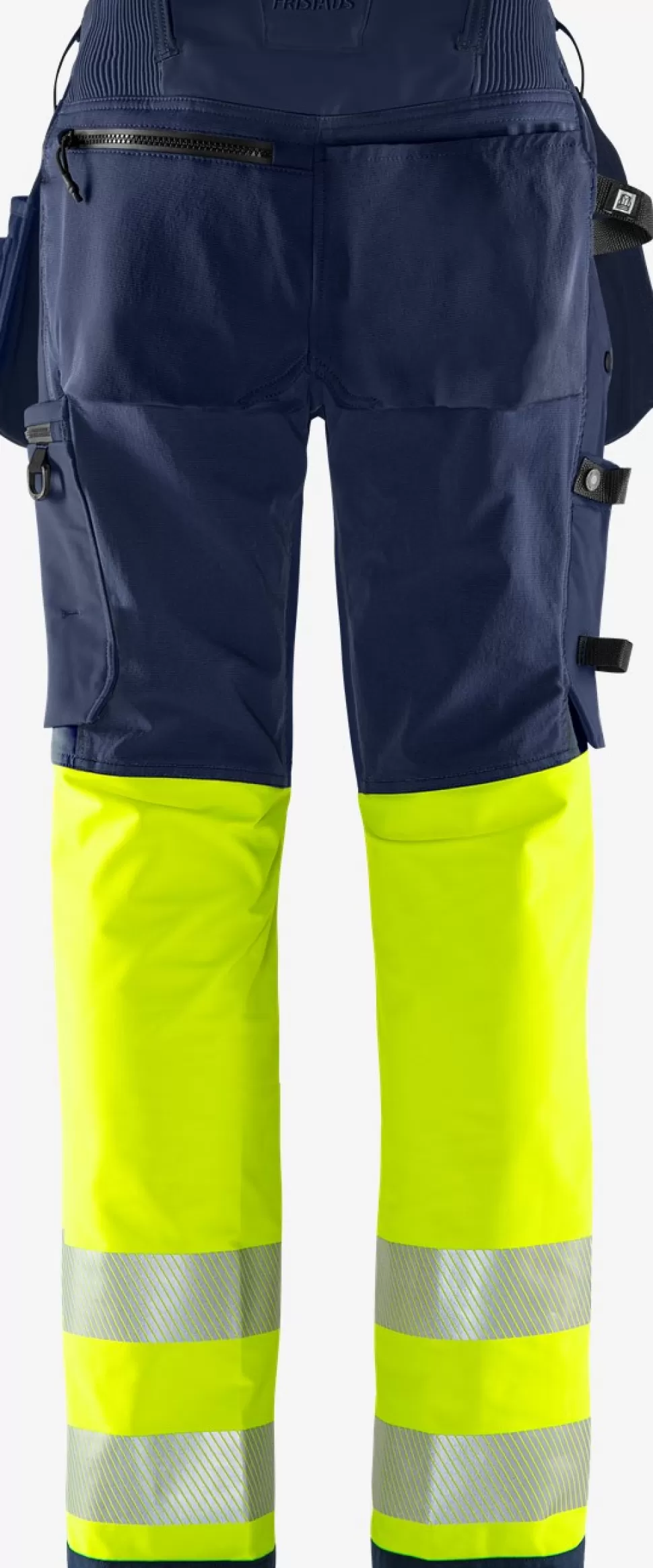 Fristads Työhousut | Housut<High Vis Green Rakentajan Stretch Housut Naisten Lk 1 2663 GSTP