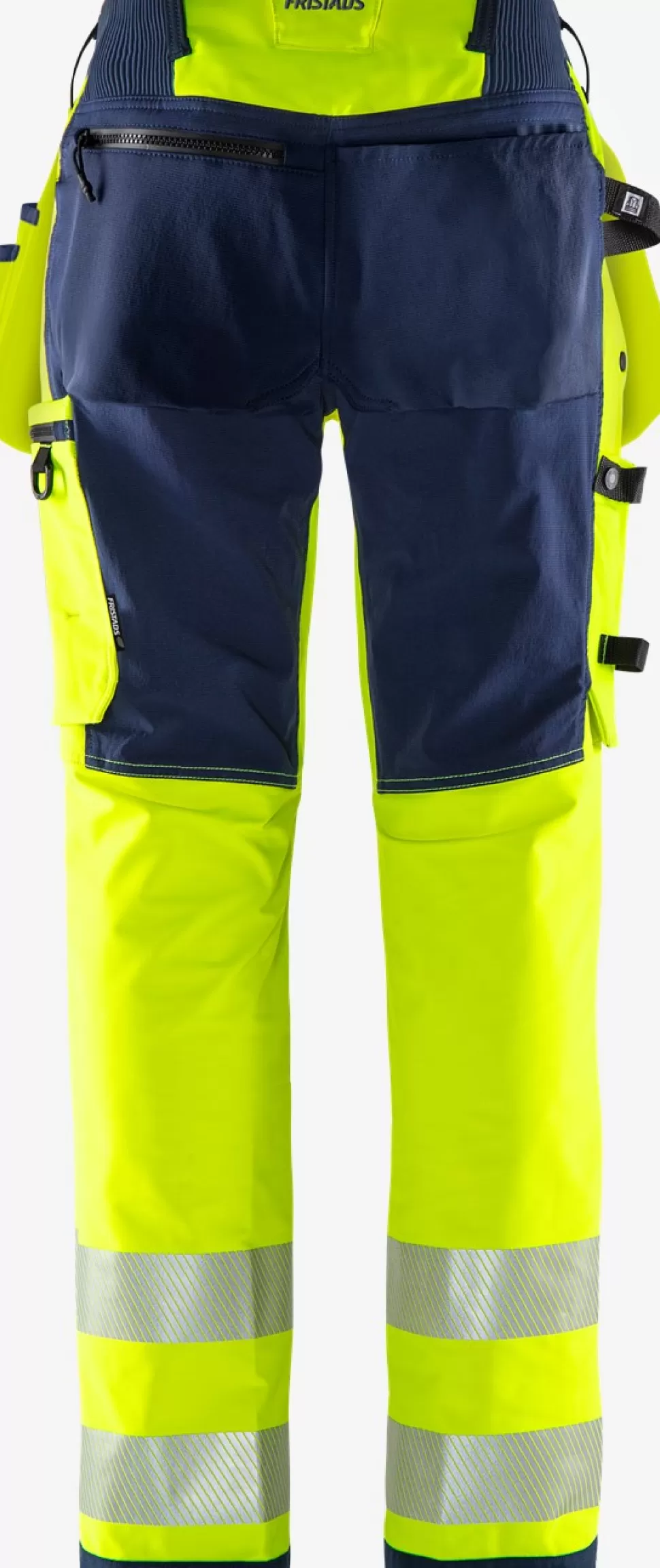 Fristads Työhousut | Housut<High Vis Green Rakentajan Stretch Housut Naisten Lk 2 2664 GSTP