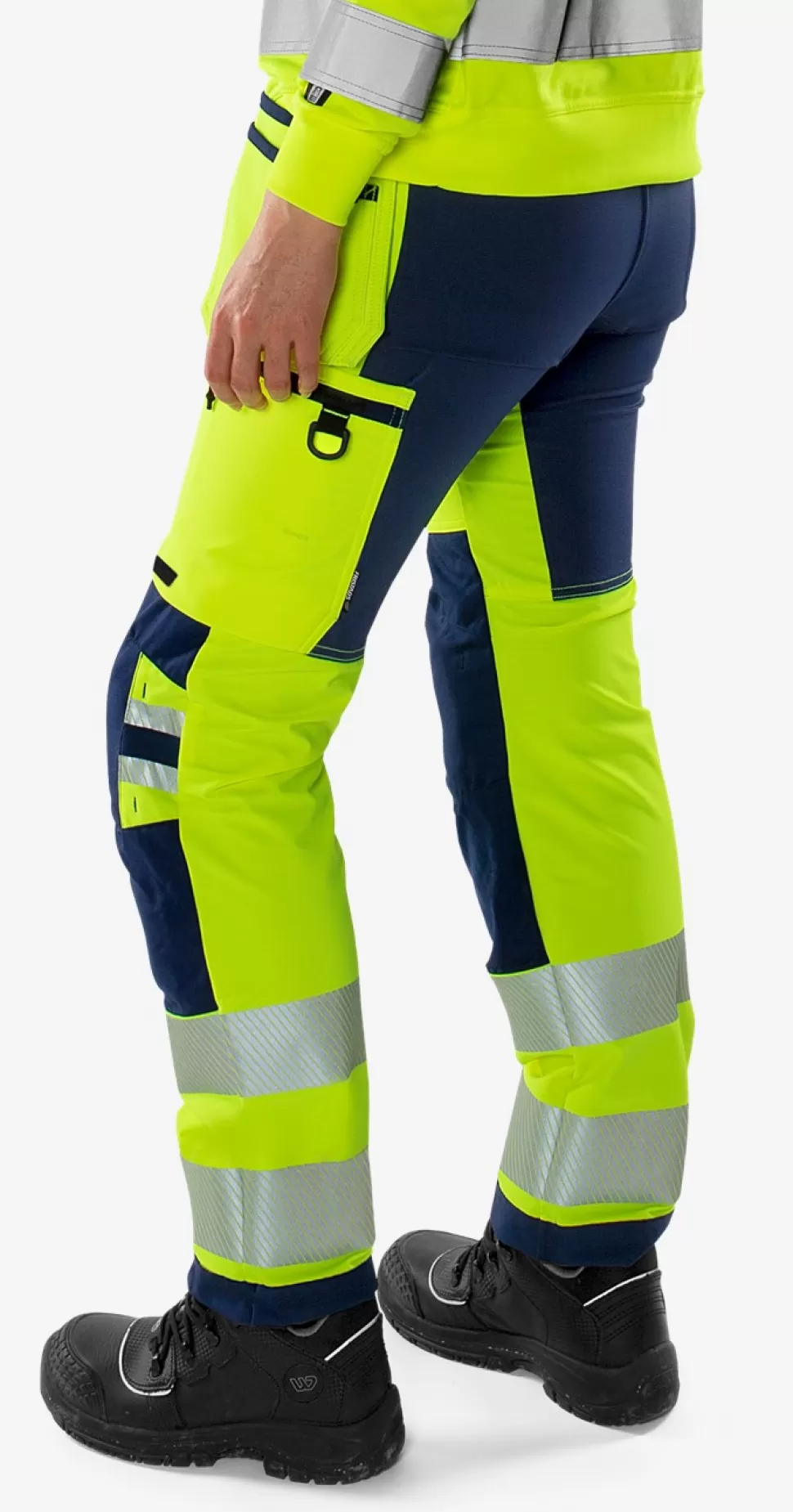 Fristads Työhousut | Housut<High Vis Green Rakentajan Stretch Housut Naisten Lk 2 2664 GSTP