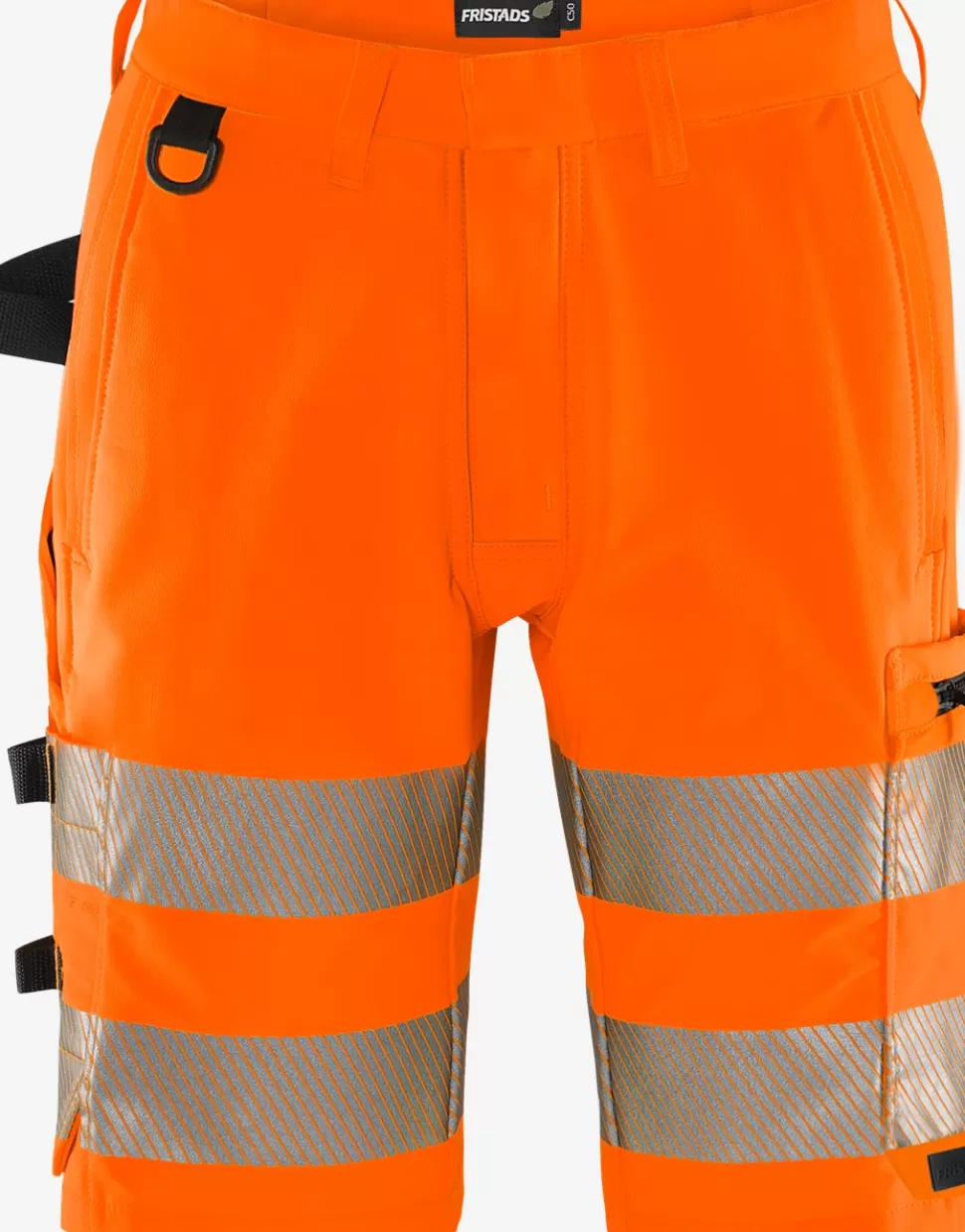 Fristads Työshortsit | Shortsit<High Vis Green Stretch Shortsit Lk 2 2648 GSTP