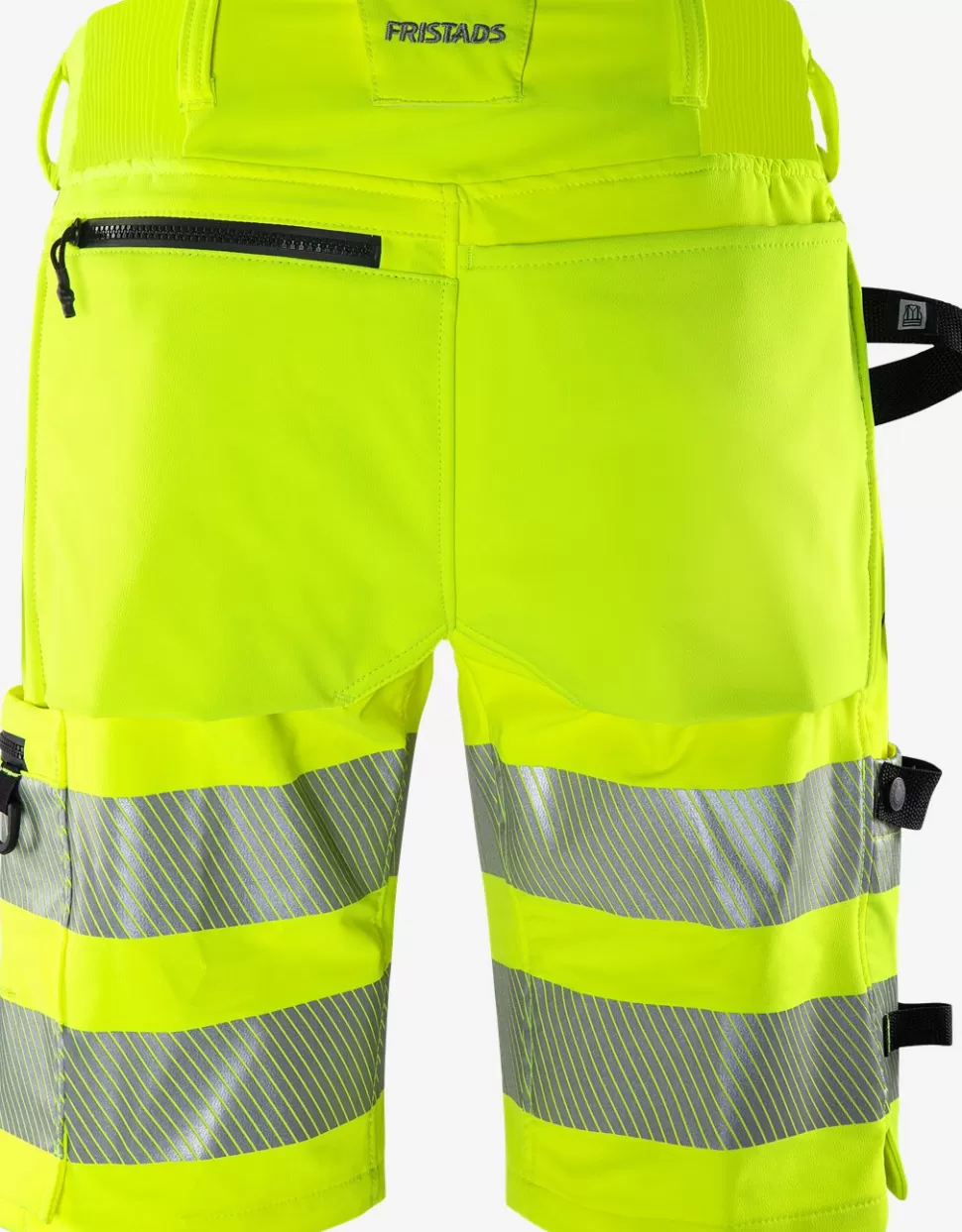 Fristads Työshortsit | Shortsit<High Vis Green Stretch Shortsit Lk 2 2648 GSTP