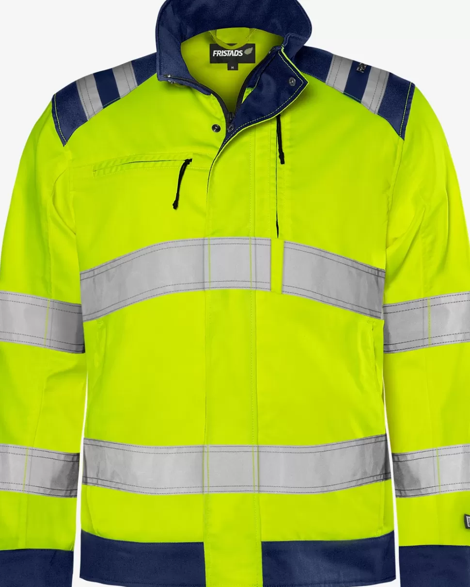 Fristads Työtakit | Takit<High Vis Green Takki LK 3 4067 GPLU