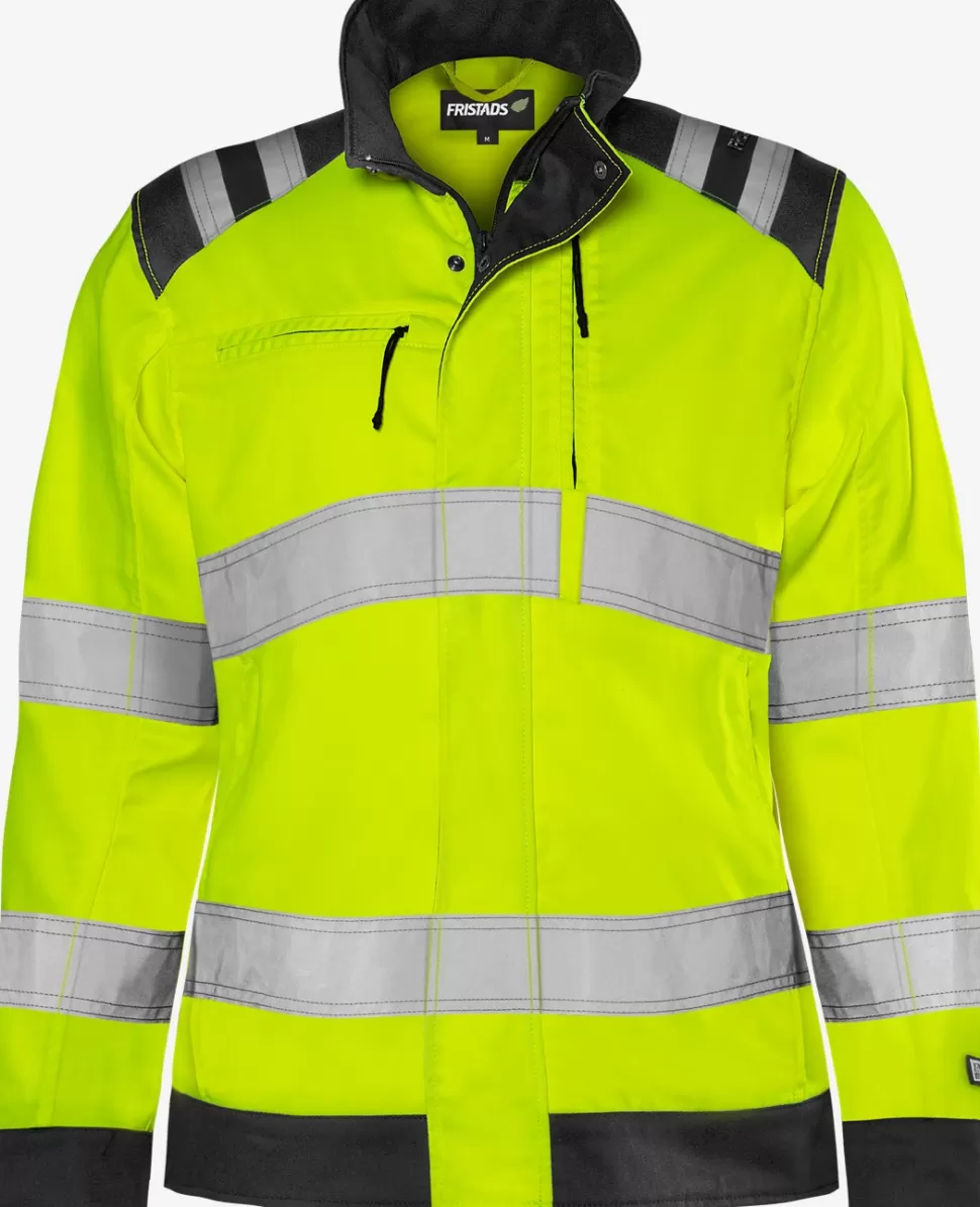 Fristads Työtakit | Takit<High Vis Green Takki Naisten LK 3 4068 GPLU