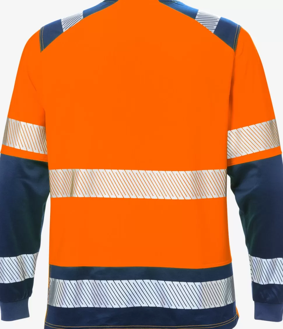 Fristads T-Paidat | T-Paidat<High Vis Pitkähihainen T-paita Lk 2 7457 THV