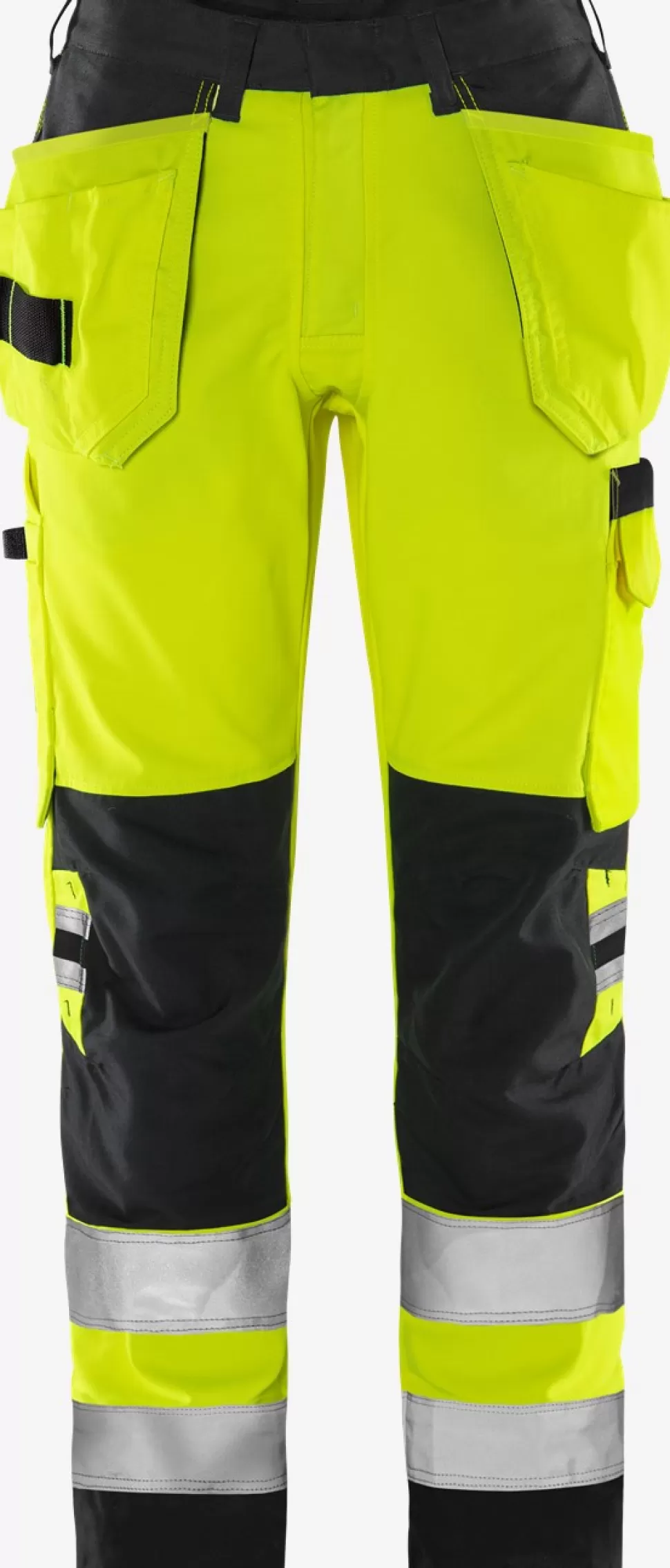 Fristads Työhousut | Housut<High Vis Rakentajan Housut Naisten Luokka 2 2671 GPLU