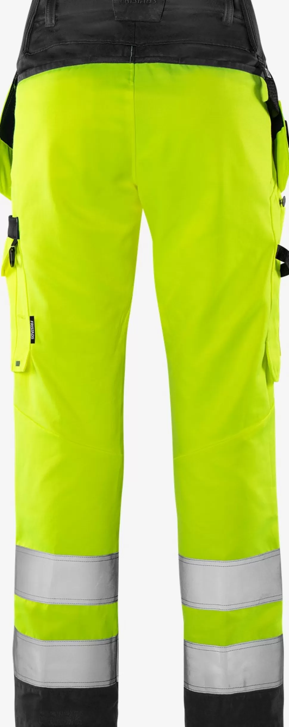 Fristads Työhousut | Housut<High Vis Rakentajan Housut Naisten Luokka 2 2671 GPLU