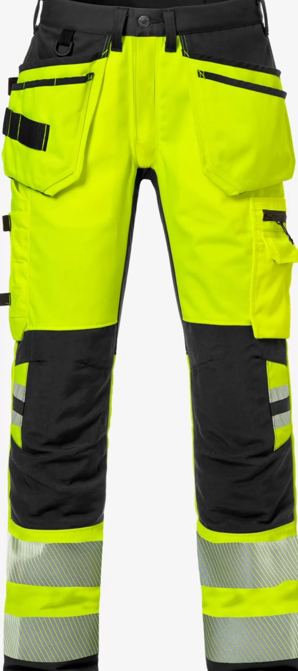 Fristads Työhousut | Housut<High Vis Rakentajan Stretch Housut Naisten Lk 2 2710 PLU