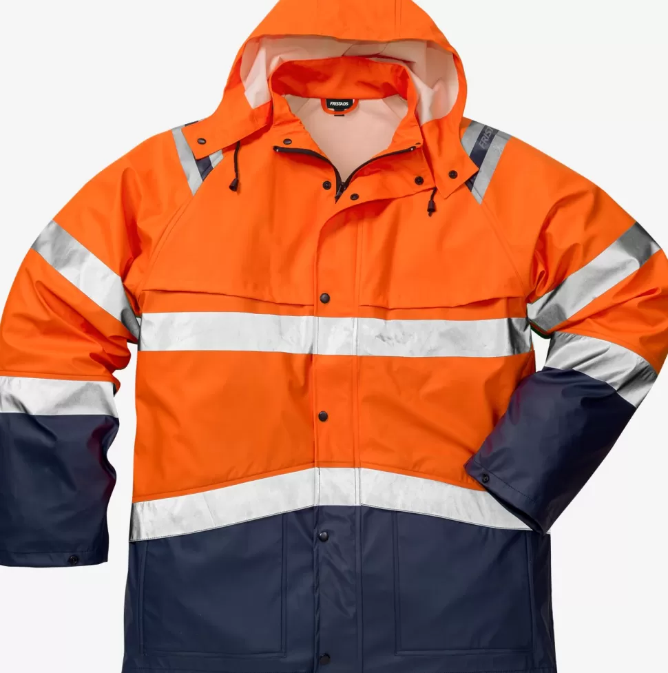 Fristads Työtakit | Takit<High Vis Sadetakki Lk 3 4624 RS