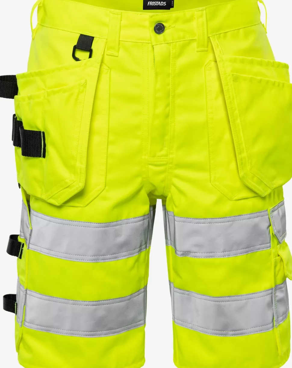 Fristads Työshortsit | Shortsit<High Vis Shortsit Lk 2 2028 PLU