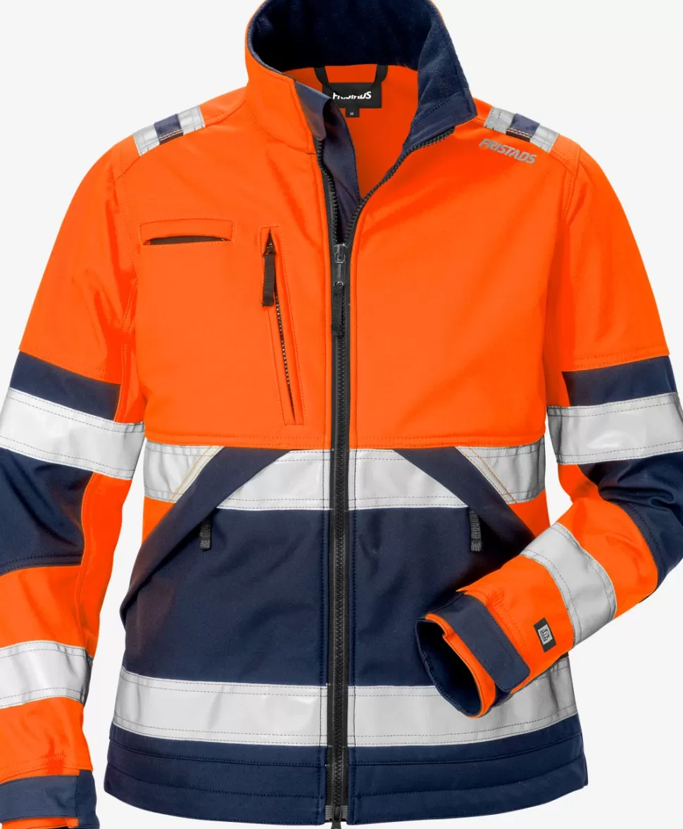 Fristads Työtakit | Takit<High Vis Softshell Takki Naisten Lk 2 4183 WYH