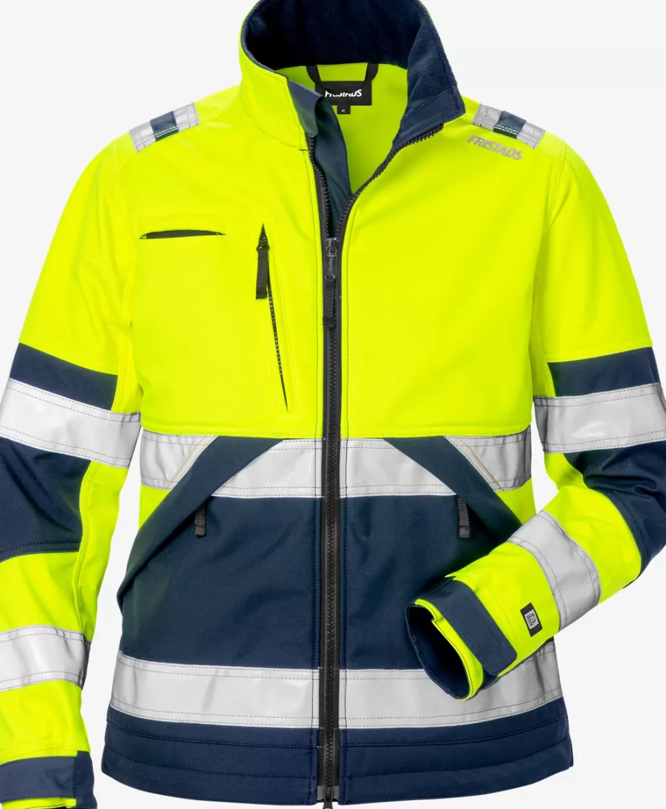 Fristads Työtakit | Takit<High Vis Softshell Takki Naisten Lk 2 4183 WYH