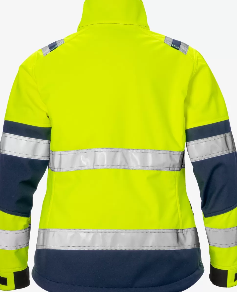 Fristads Työtakit | Takit<High Vis Softshell Takki Naisten Lk 2 4183 WYH