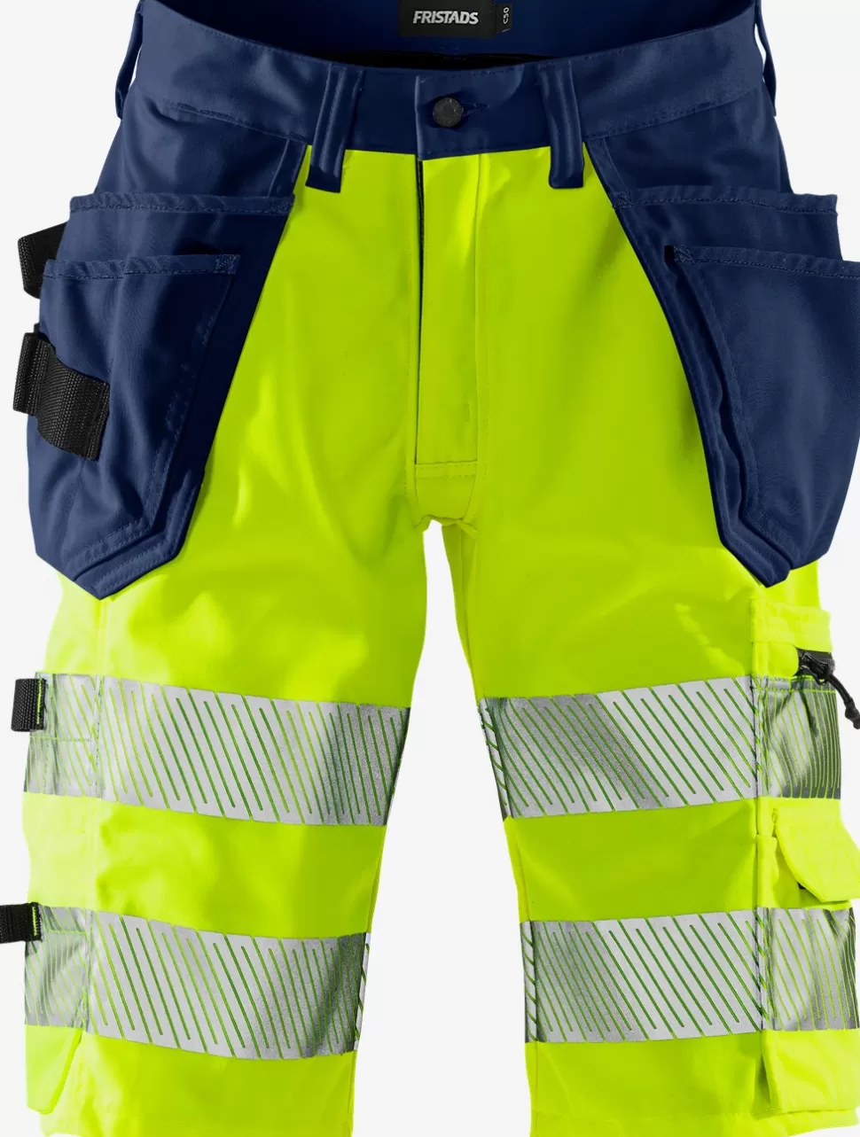 Fristads Työshortsit | Shortsit<High Vis Stretch Shortsit Lk 1 2509 PLU