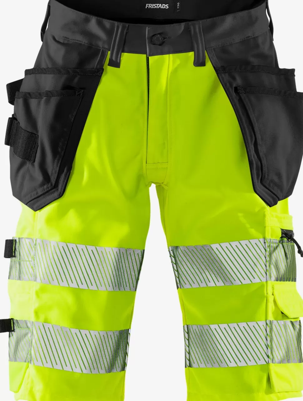 Fristads Työshortsit | Shortsit<High Vis Stretch Shortsit Lk 1 2509 PLU