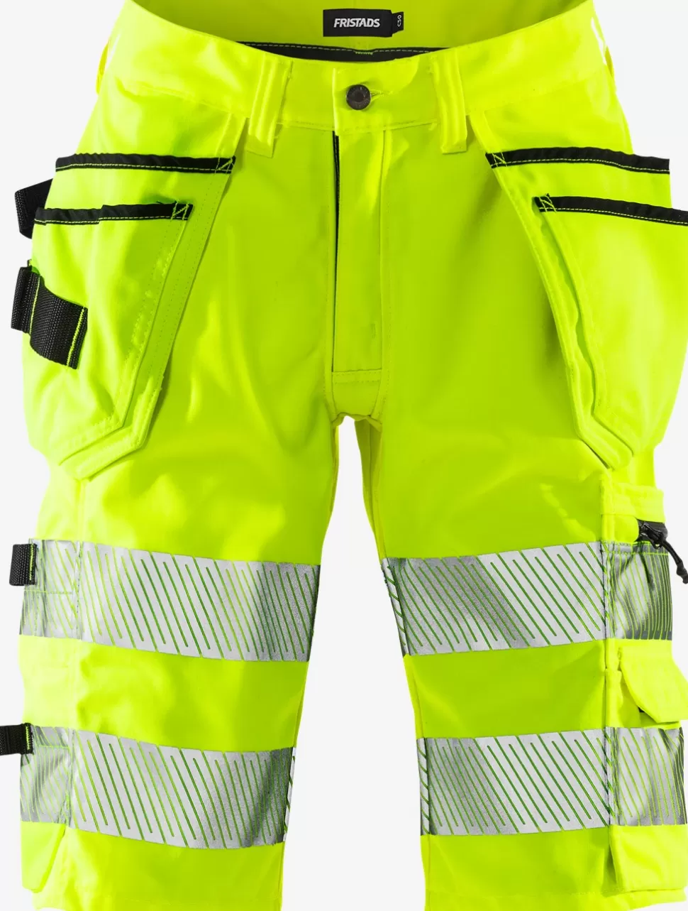 Fristads Työshortsit | Shortsit<High Vis Stretch Shortsit Naisten Lk 1 2529 PLU