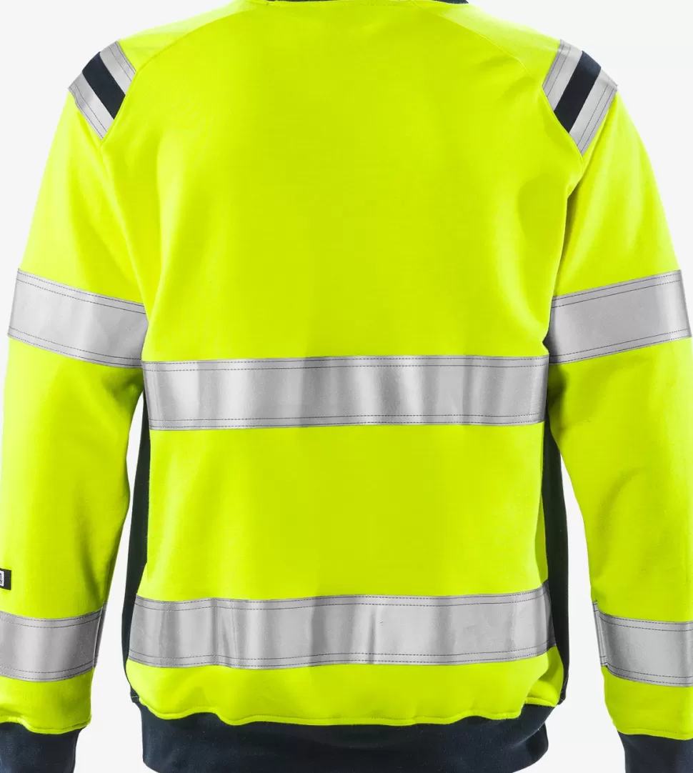 Fristads Collegepuserot | Collegepuserot<Palosuojattu Flamestat High Vis Collegepusero Lk 3 7076 SFLH