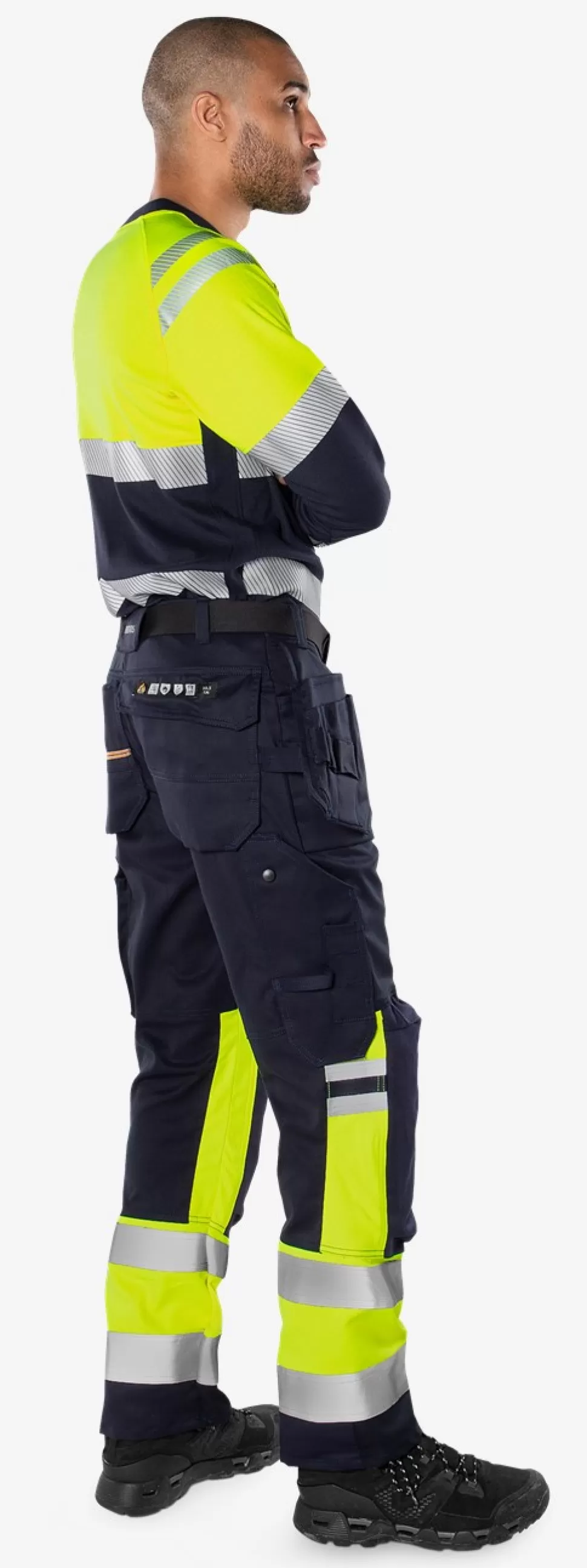 Fristads T-Paidat | T-Paidat<Palosuojattu Flamestat High Vis Pitkähihainen T-paita LK 1 7107 TFL