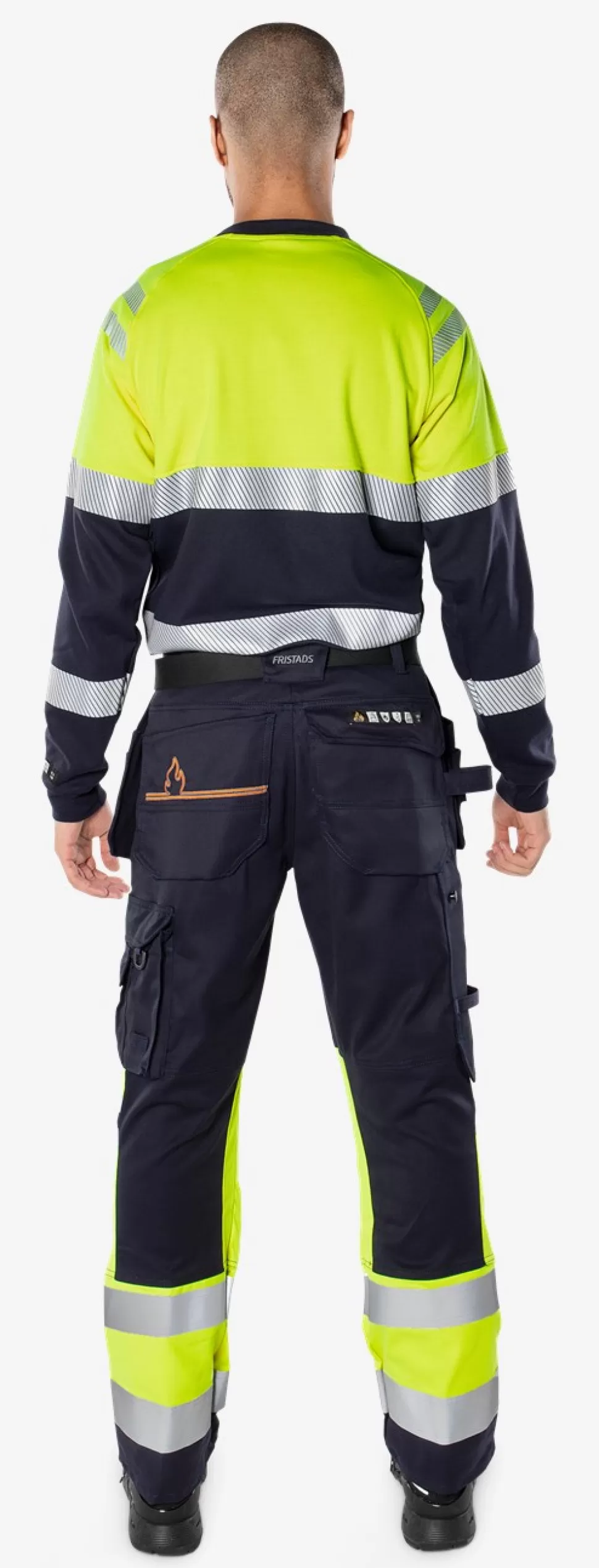 Fristads T-Paidat | T-Paidat<Palosuojattu Flamestat High Vis Pitkähihainen T-paita LK 1 7107 TFL