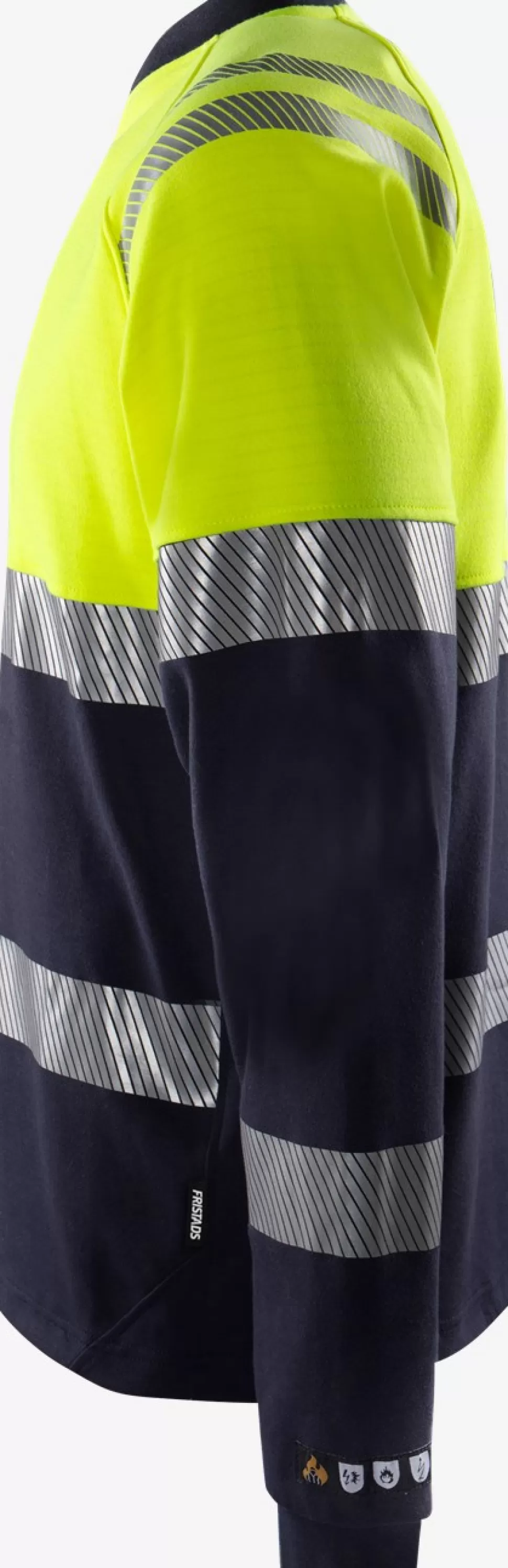 Fristads T-Paidat | T-Paidat<Palosuojattu Flamestat High Vis Pitkähihainen T-paita LK 1 7107 TFL