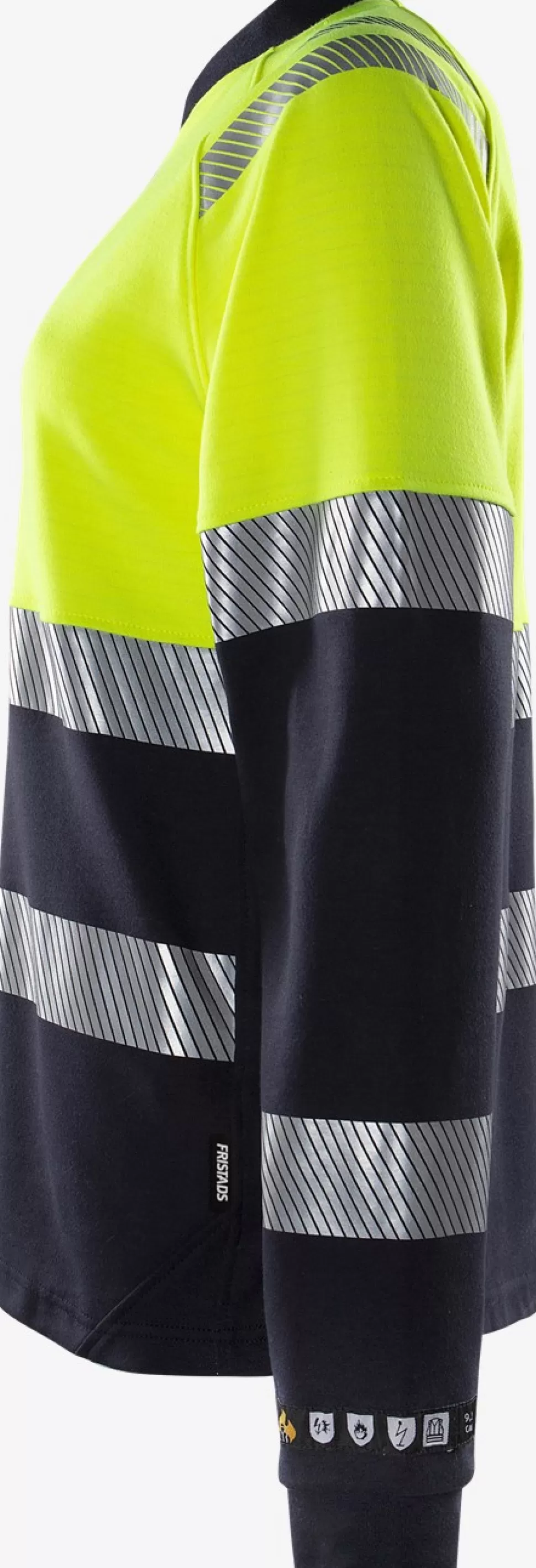 Fristads T-Paidat | T-Paidat<Palosuojattu Flamestat High Vis Pitkähihainen T-paita Naisten LK 1 7108 TFL