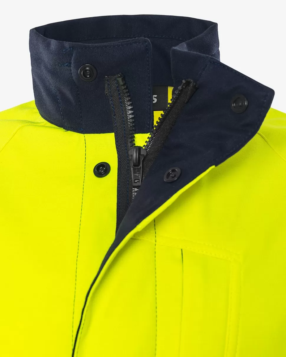 Fristads Työtakit | Takit<Palosuojattu Flamestat High Vis Softshell Takki Naisten Lk 3 4076 FSS