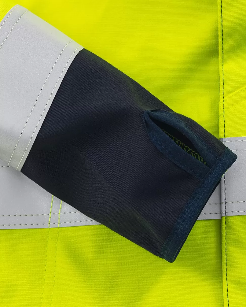 Fristads Työtakit | Takit<Palosuojattu Flamestat High Vis Softshell Takki Naisten Lk 3 4076 FSS