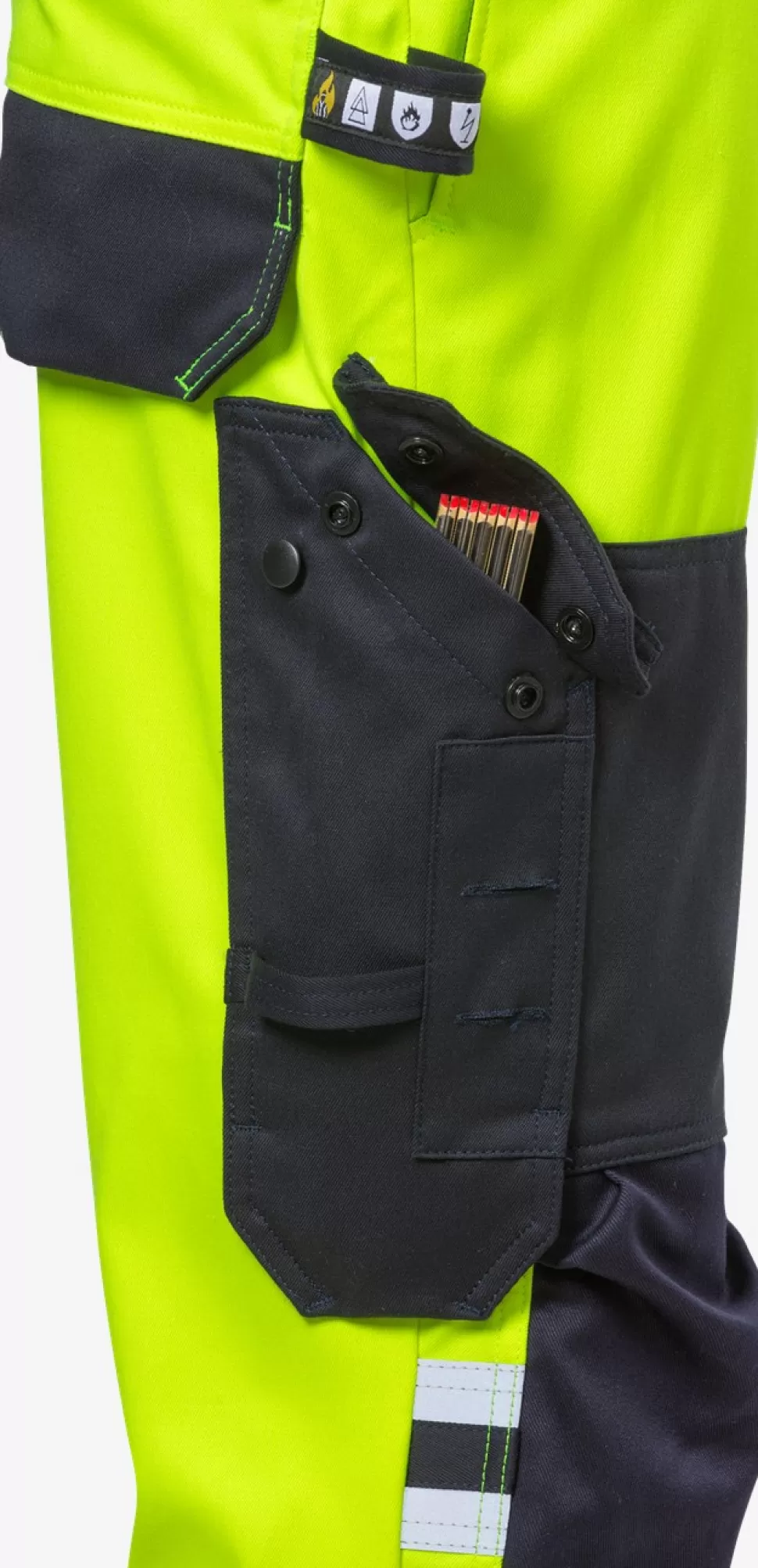 Fristads Työhousut | Housut<Palosuojattu Flamestat High Vis Stretch Housut Lk 2 2161 ATHF