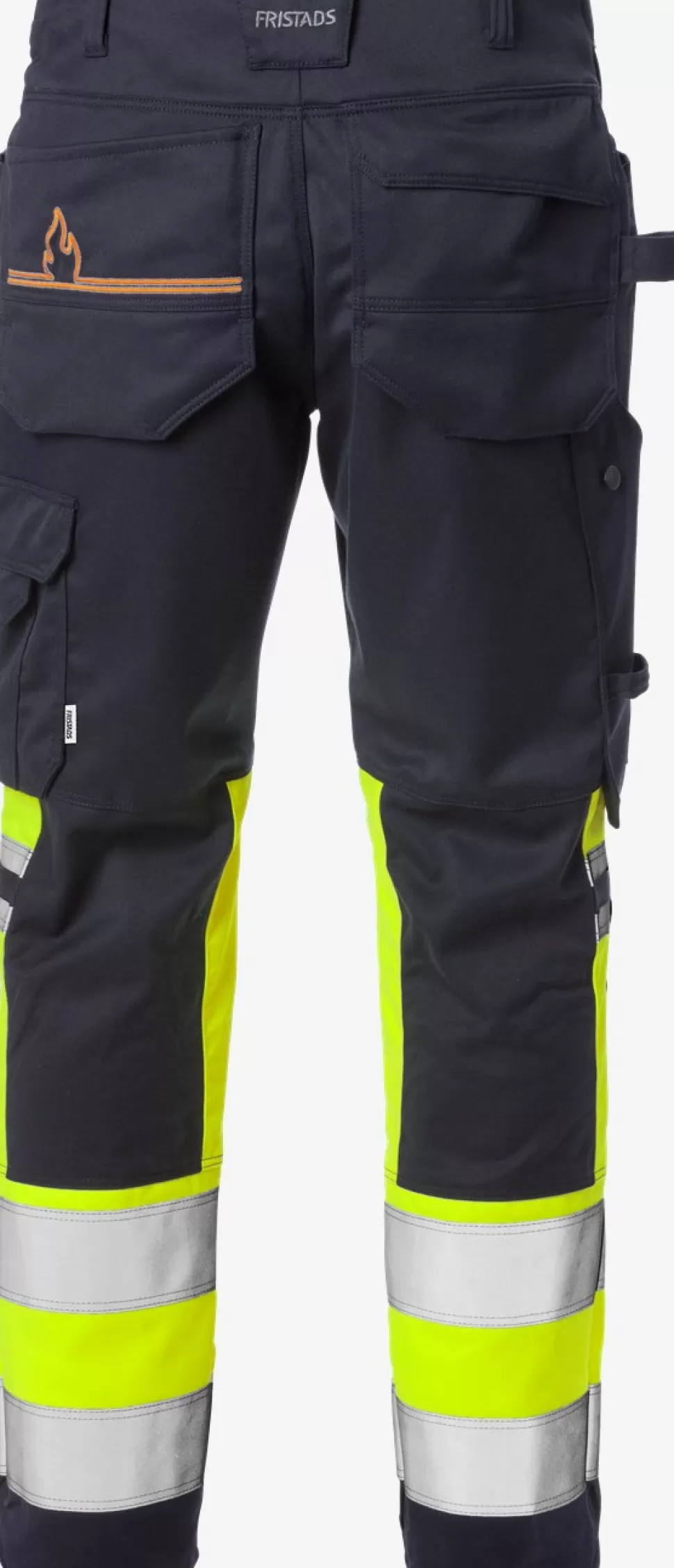 Fristads Työhousut | Housut<Palosuojatut Flamestat High Vis Stretch Rakentajan Housut Lk 1 2163 ATHF