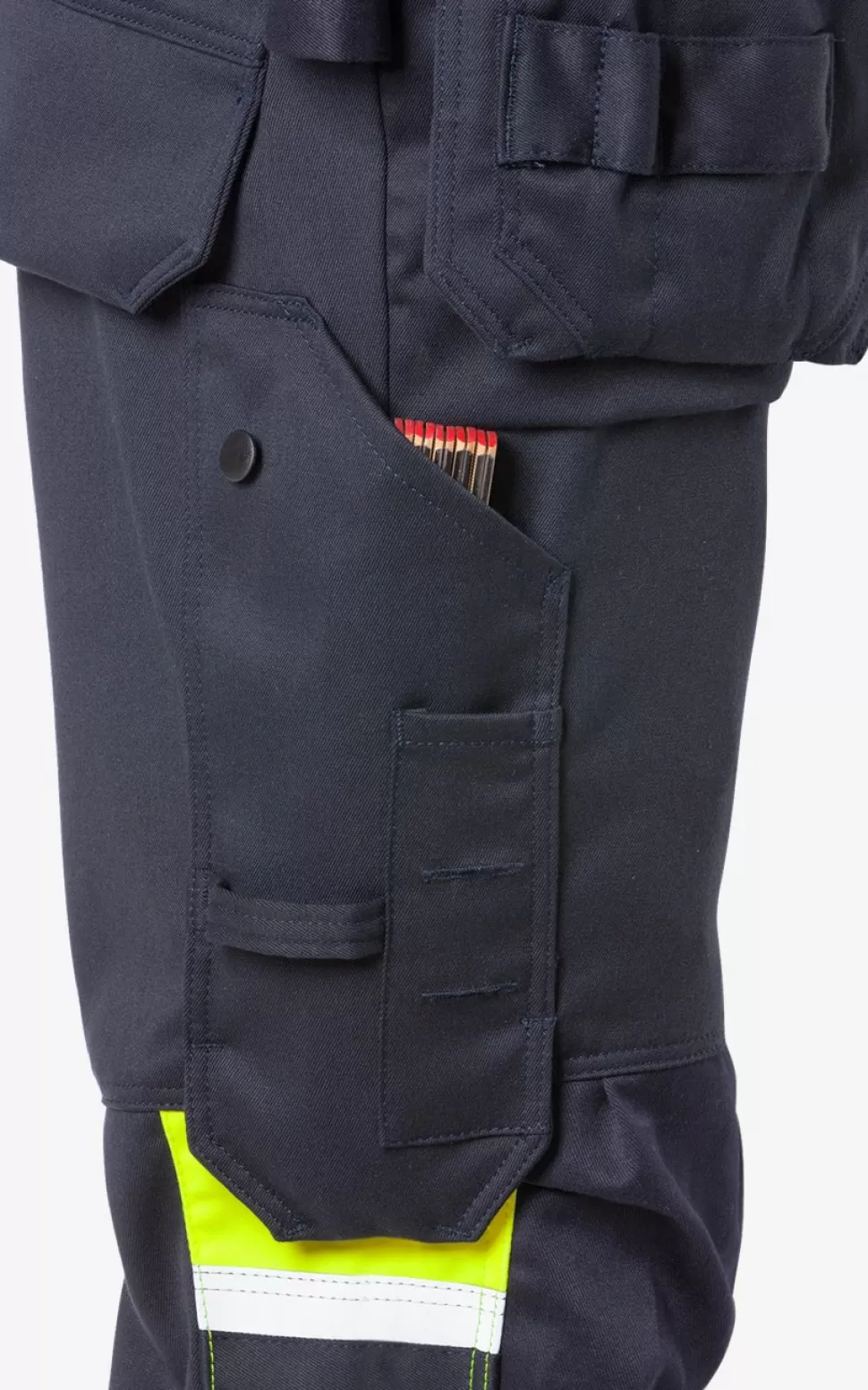 Fristads Työhousut | Housut<Palosuojatut Flamestat High Vis Stretch Rakentajan Housut Lk 1 2163 ATHF